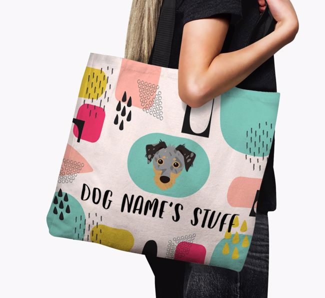 Personalized {dogsName} 'Stuff' Canvas Bag